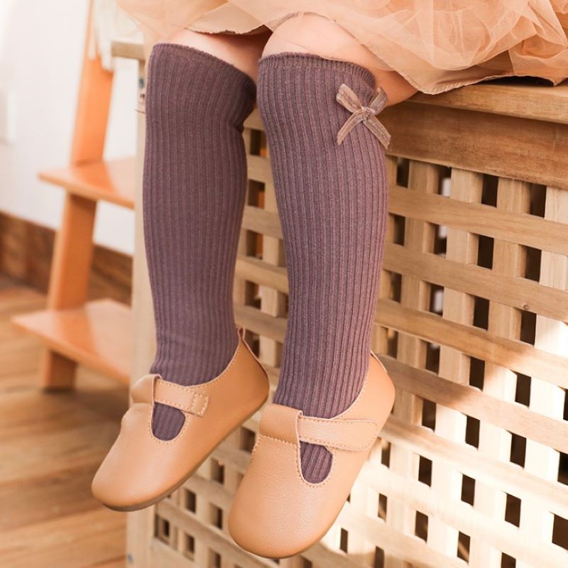 Kids Socks Toddlers Girls Knee High Long Soft Cotton socks Children Sock knee high Cotton Kids Girl Socks